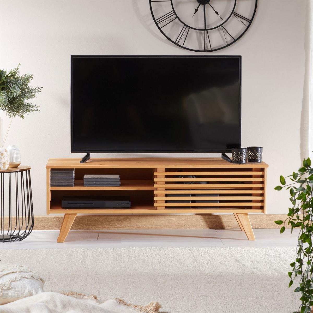 LOWBOARD SEAN braun - Braun, Holz (115/40/38cm) - IDIMEX