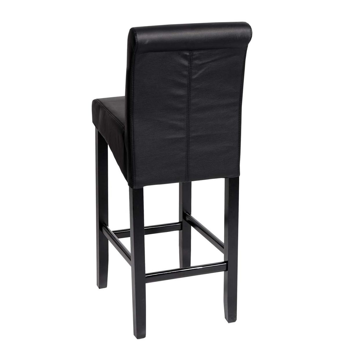 BARHOCKER Schwarz - Schwarz, Textil (39/105/53cm) - MCW