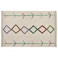 KURZFLOR-TEPPICH Cetmi 230/160 cm - Beige, Textil (160/230cm) - Beliani