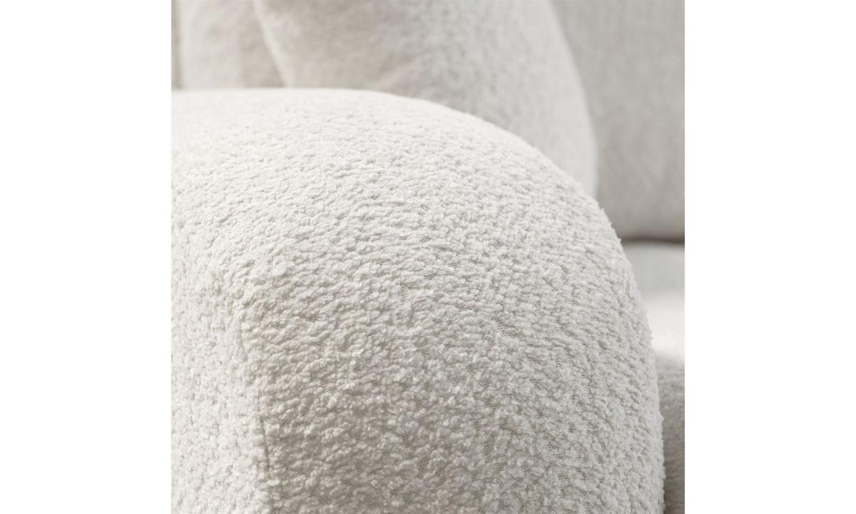 ECKSOFA MALIBU XL 275/150/87 cm Coral 70 - Creme, Textil (275/150cm) - Lookway
