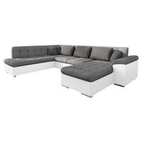 WOHNLANDSCHAFT Niko Bis Lux, Seite: Rechts - Multicolor, Holz/Textil (348/76/205cm) - MIRJAN24