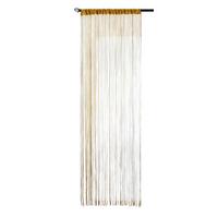 FADENGARDINE Shanghai HxB 230x100 cm Gold Lurex - Goldfarben, Textil (100/230cm) - Gardinenbox