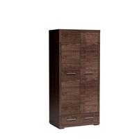 DREHTÜRENSCHRANK SALERNO 88/192/54 cm 2-türig Braun - Braun, Holzwerkstoff (88/192/54cm) - MASSENO