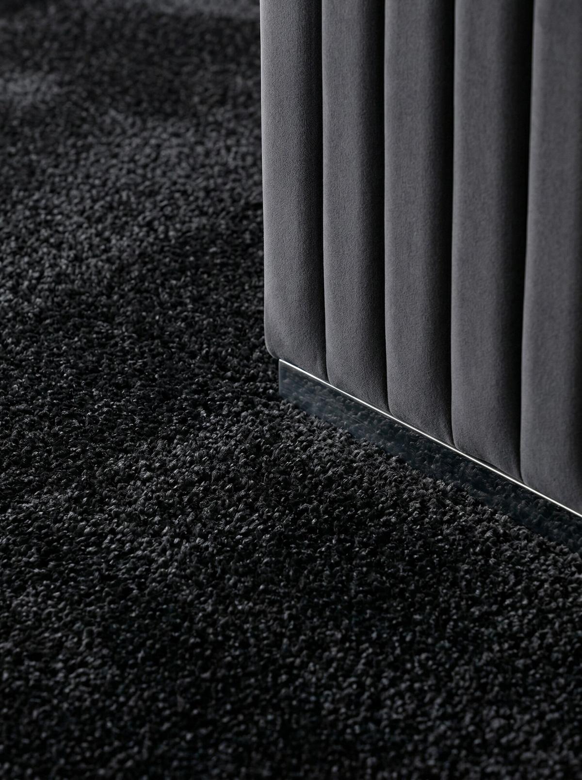 TEPPICH Kurzflor MAIN in Anthrazit, einfarbig, 200 x 290 cm - Anthrazit, Textil (290/200cm) - KADIMA DESIGN