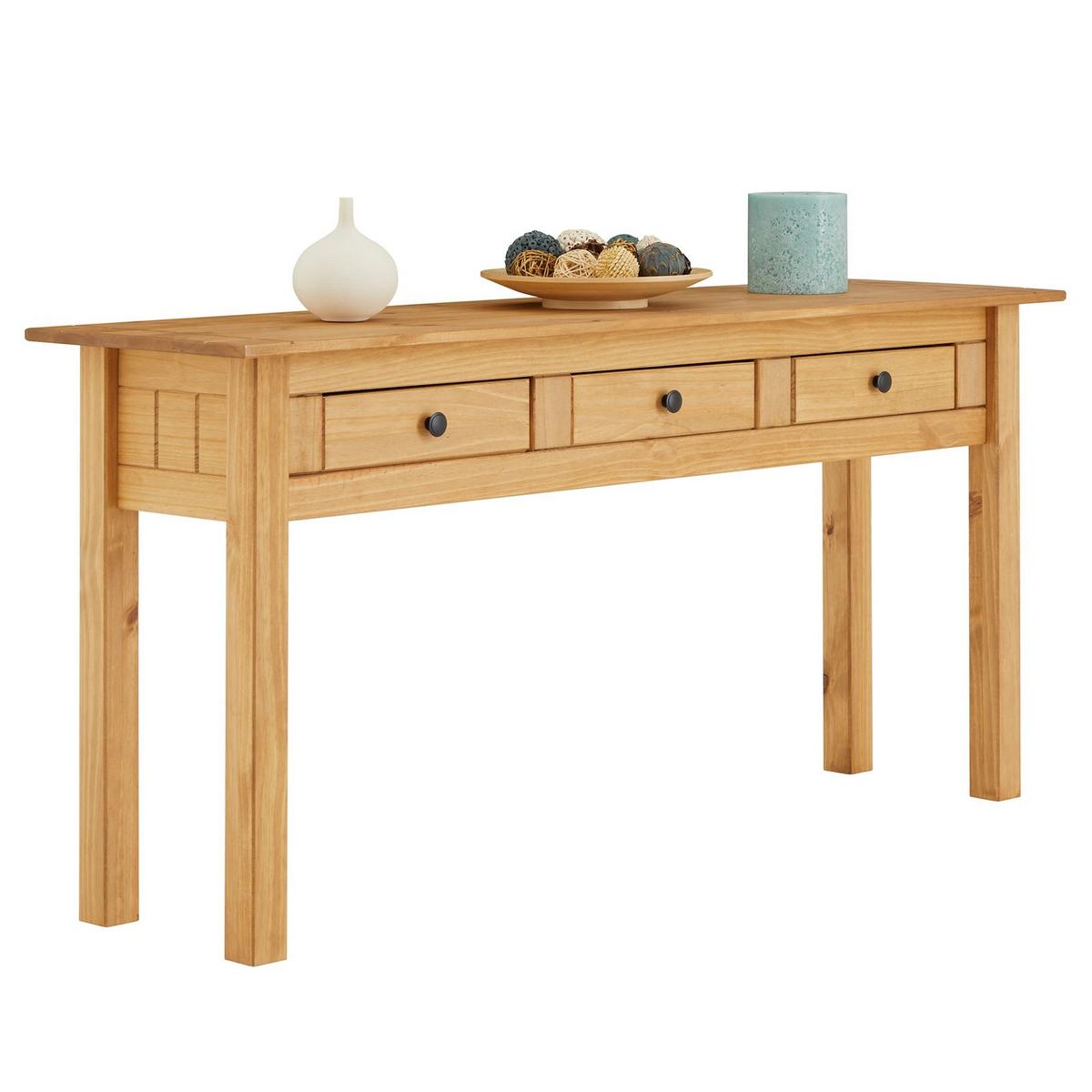 KONSOLENTISCH CANCUN braun - Braun, Holz (41/151/72cm) - CARO-Möbel
