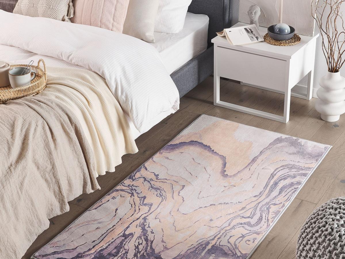 KURZFLOR-TEPPICH Gebze 150/80 cm - Multicolor, Kunststoff (80/150cm) - Beliani