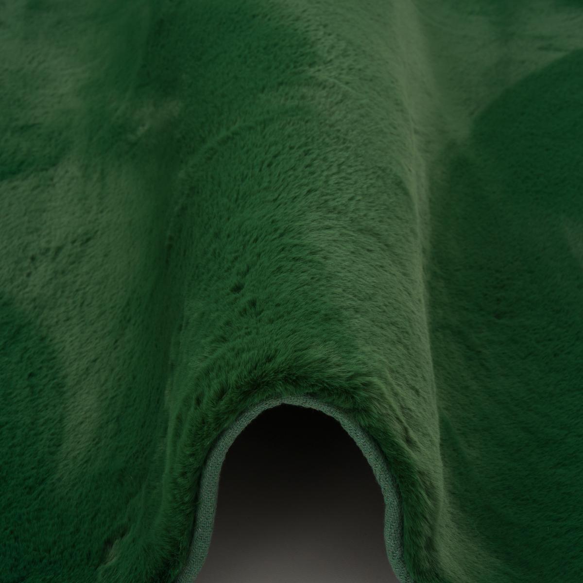 FELLTEPPICH LUXUS SUPER SOFT PLUSH - Waldgrün, Textil (90/160cm) - Pergamon