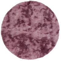 HOCHFLOR SHAGGY TEPPICH FLUFFY RUND - Altrosa, Textil (160/160cm) - Pergamon