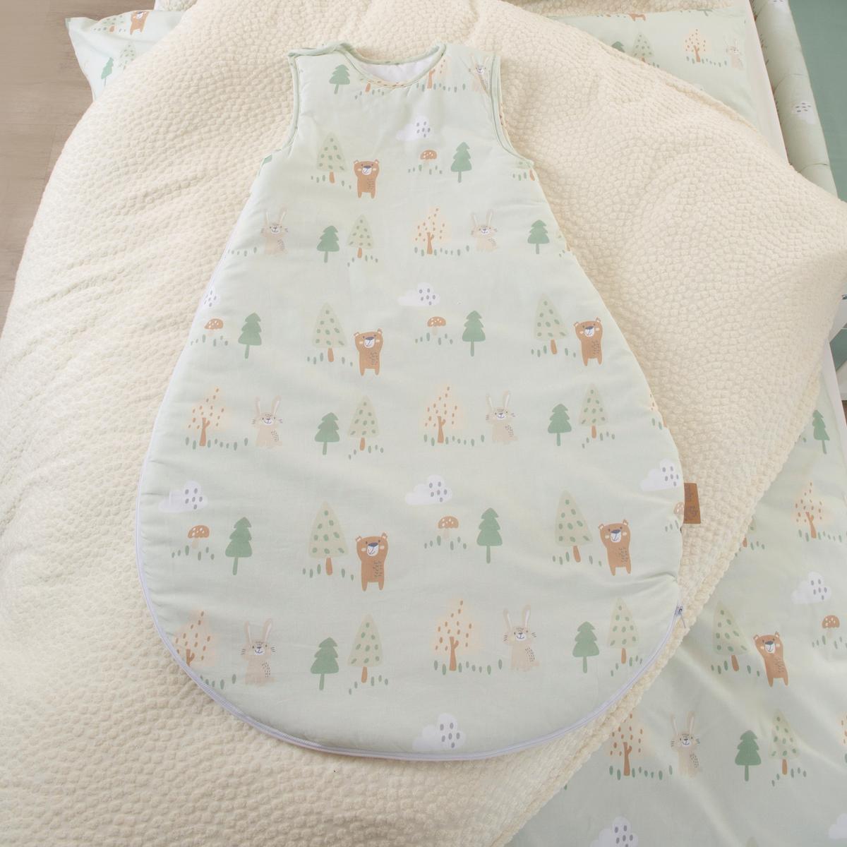 SCHLAFSACK - Woodland Buddies - Länge 70 cm - Grün, Textil (45/70cm) - Roba