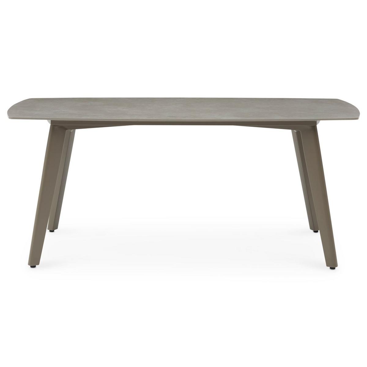 GARTENTISCH MEZA - Champagner, Metall (90/180/75cm) - IDIMEX
