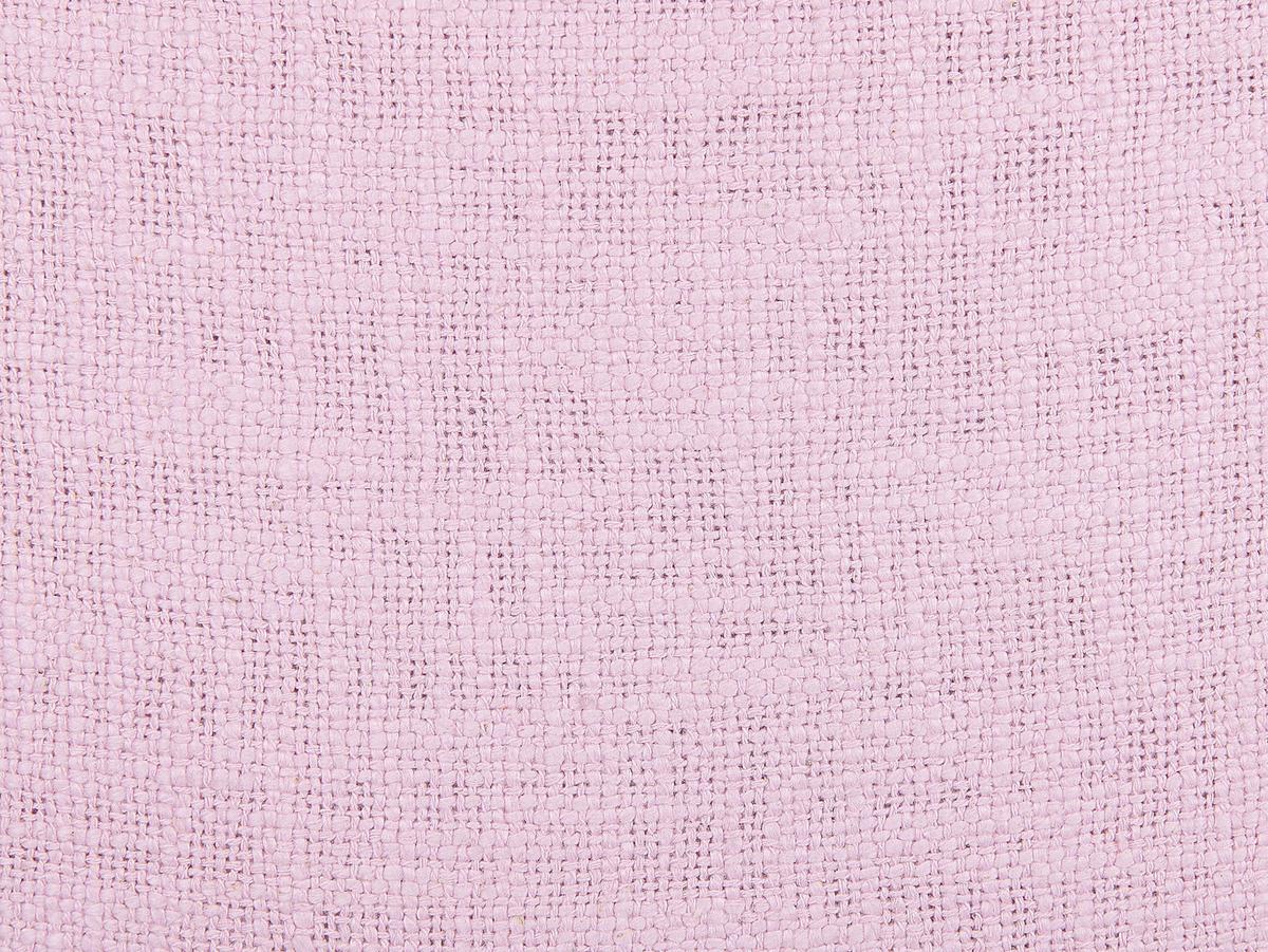 DEKOKISSEN 2er-Set Rosa 45/45 cm Lynchis - Pink, Naturmaterialien/Textil (45/45cm) - Beliani