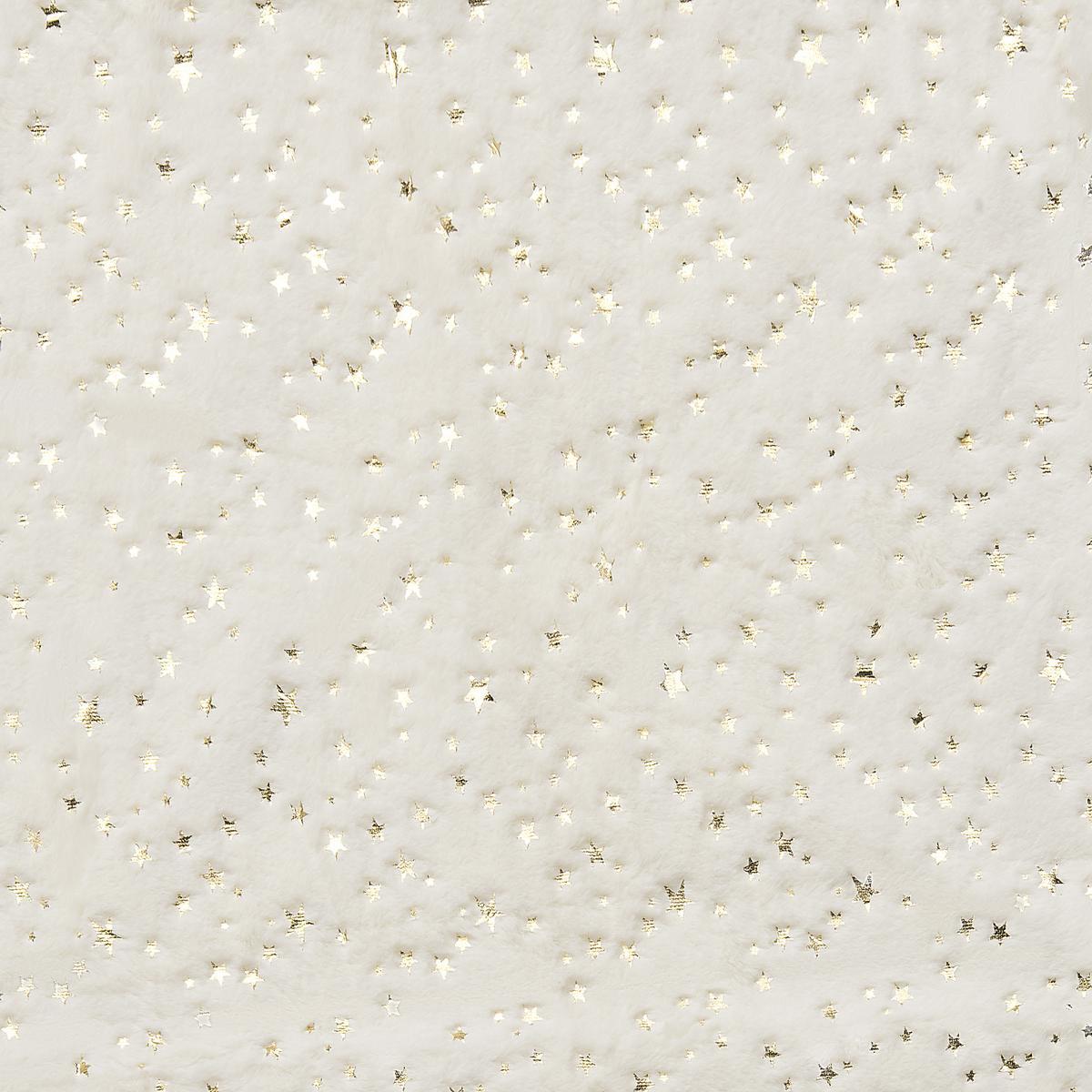 DECKE Creme Alazeya 150/200 cm - Creme, Textil (150/200cm) - Beliani