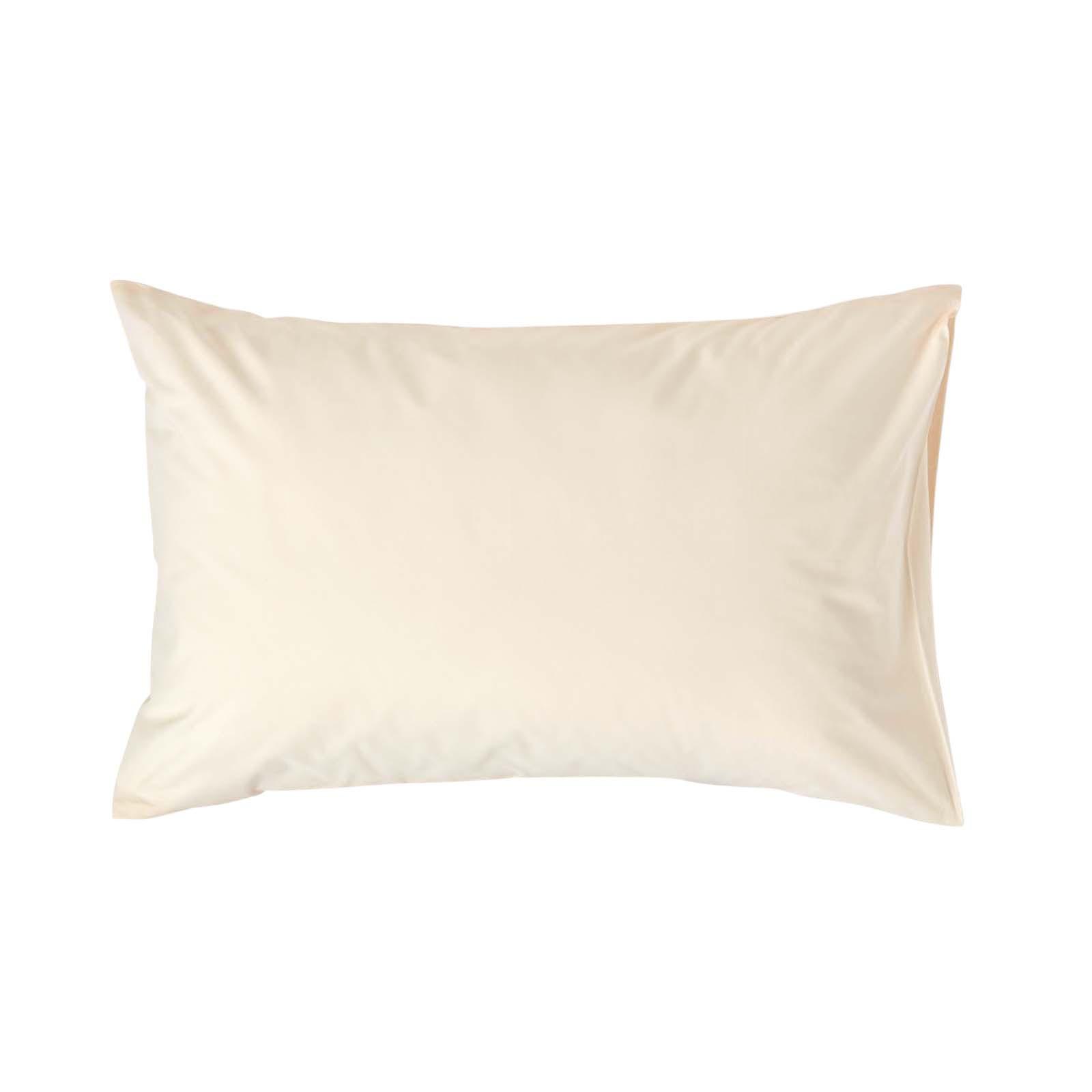 KISSENBEZUG Perkal, Ägyptische Baumwolle, Fadendichte 200 - Creme, Textil (48/74cm) - Homescapes