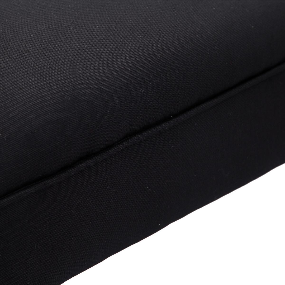 SITZBANK für Schlafzimmer Flurbank Polsterbank MDF Schaumstoff Grauweiß - Schwarz, Kunststoff (36/51/102cm) - HOMCOM