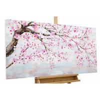 ÖLGEMÄLDE 120/60 cm - Pink, Holz/Textil (120/60cm) - KUNSTLOFT