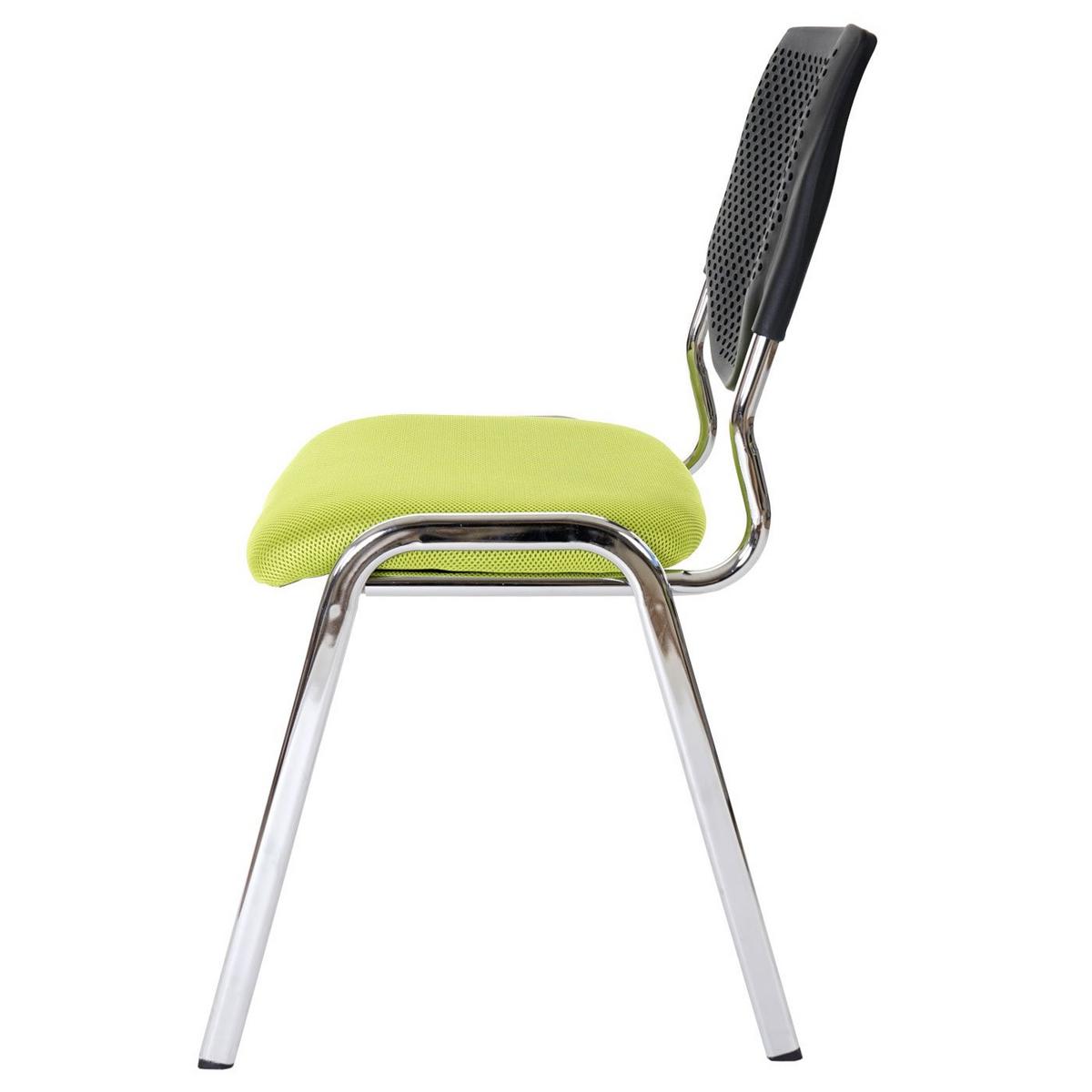 BESUCHERSTUHL Green - Grün, Textil (49/83/58cm) - MCW