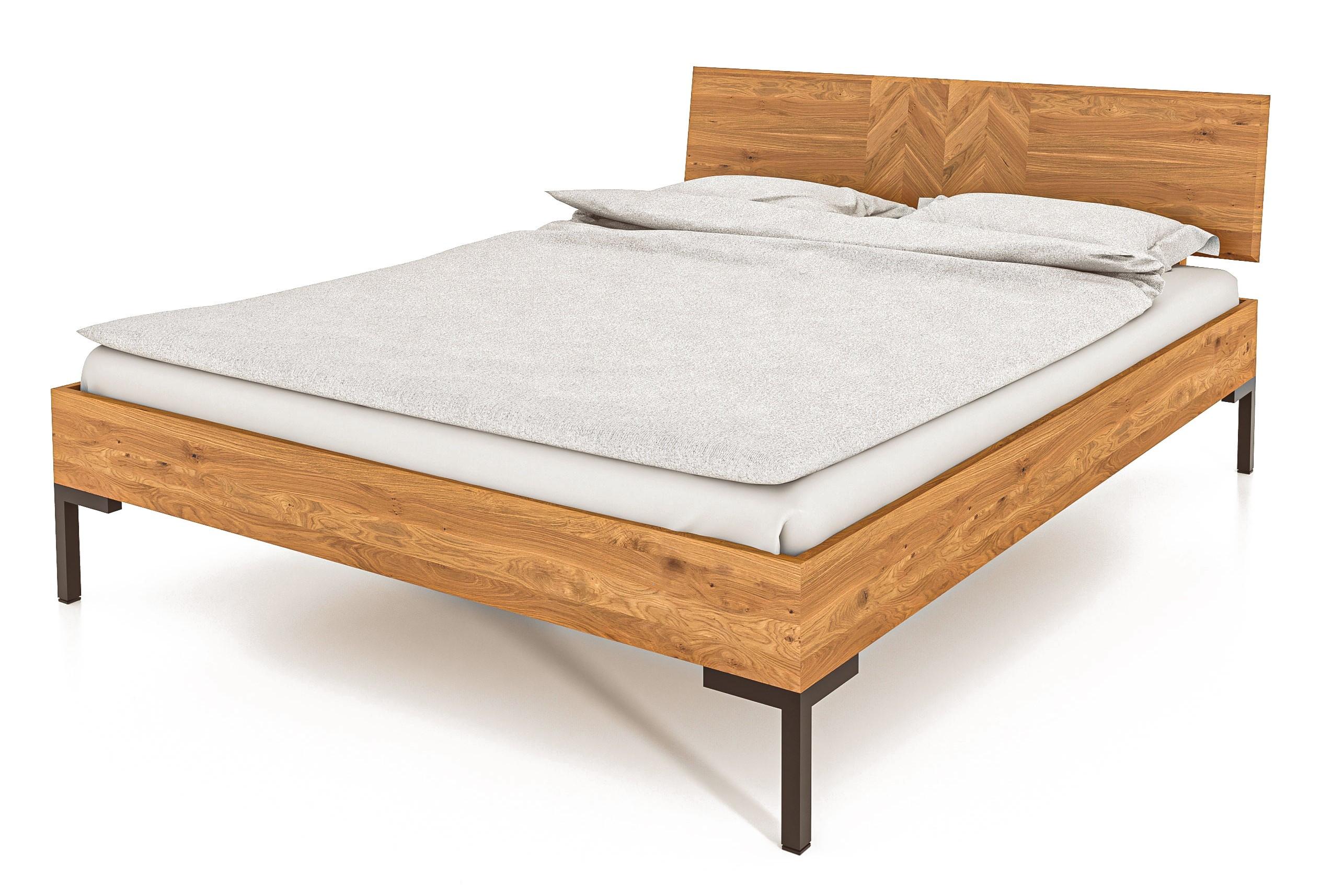 BETT LEON 2 80x200 Wildeiche - Wildeiche, Holz (80/200cm) - byoak