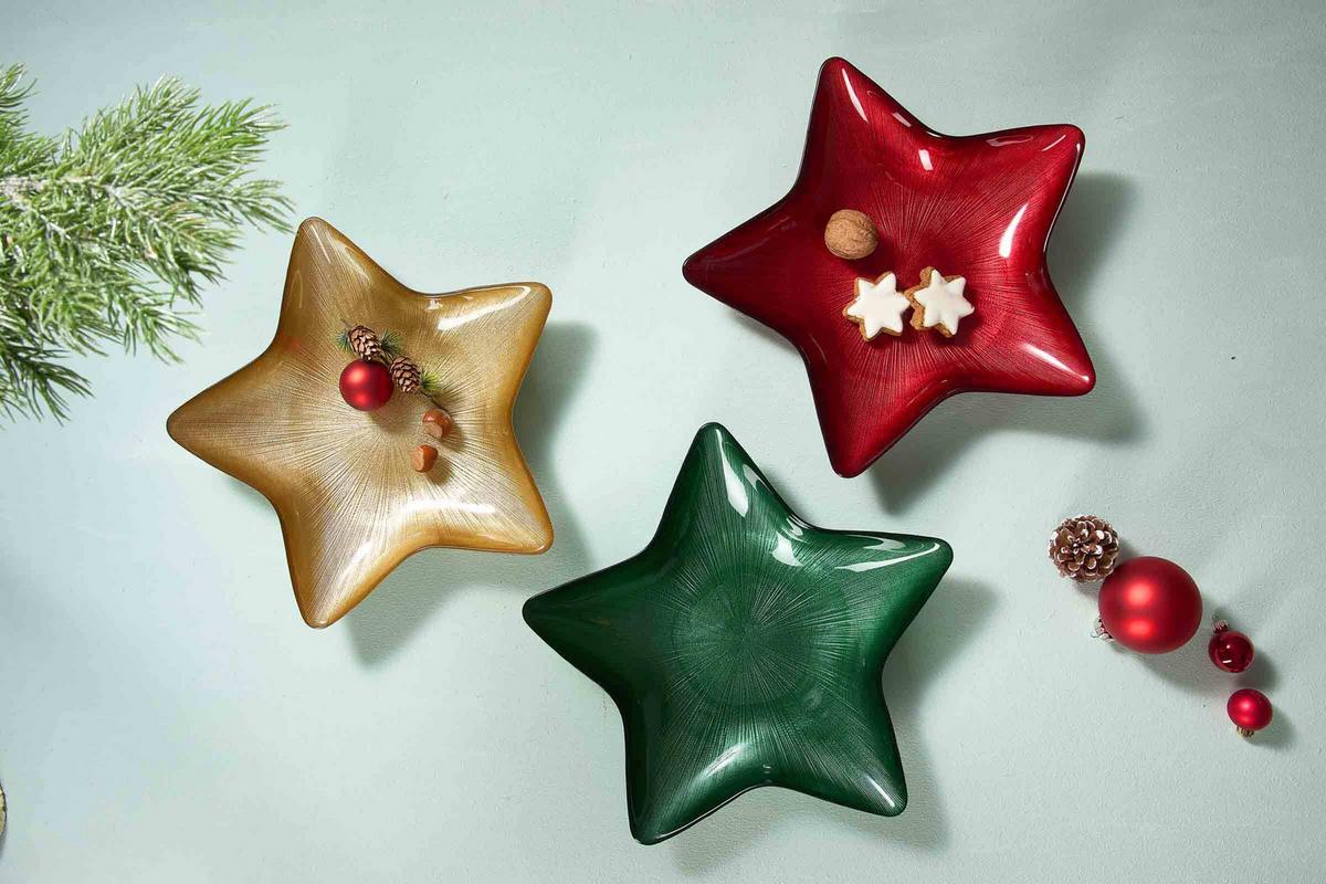 TELLER Starlight Gold ø 29 cm 4er Set - Goldfarben, Glas (29cm) - Ritzenhoff Breker