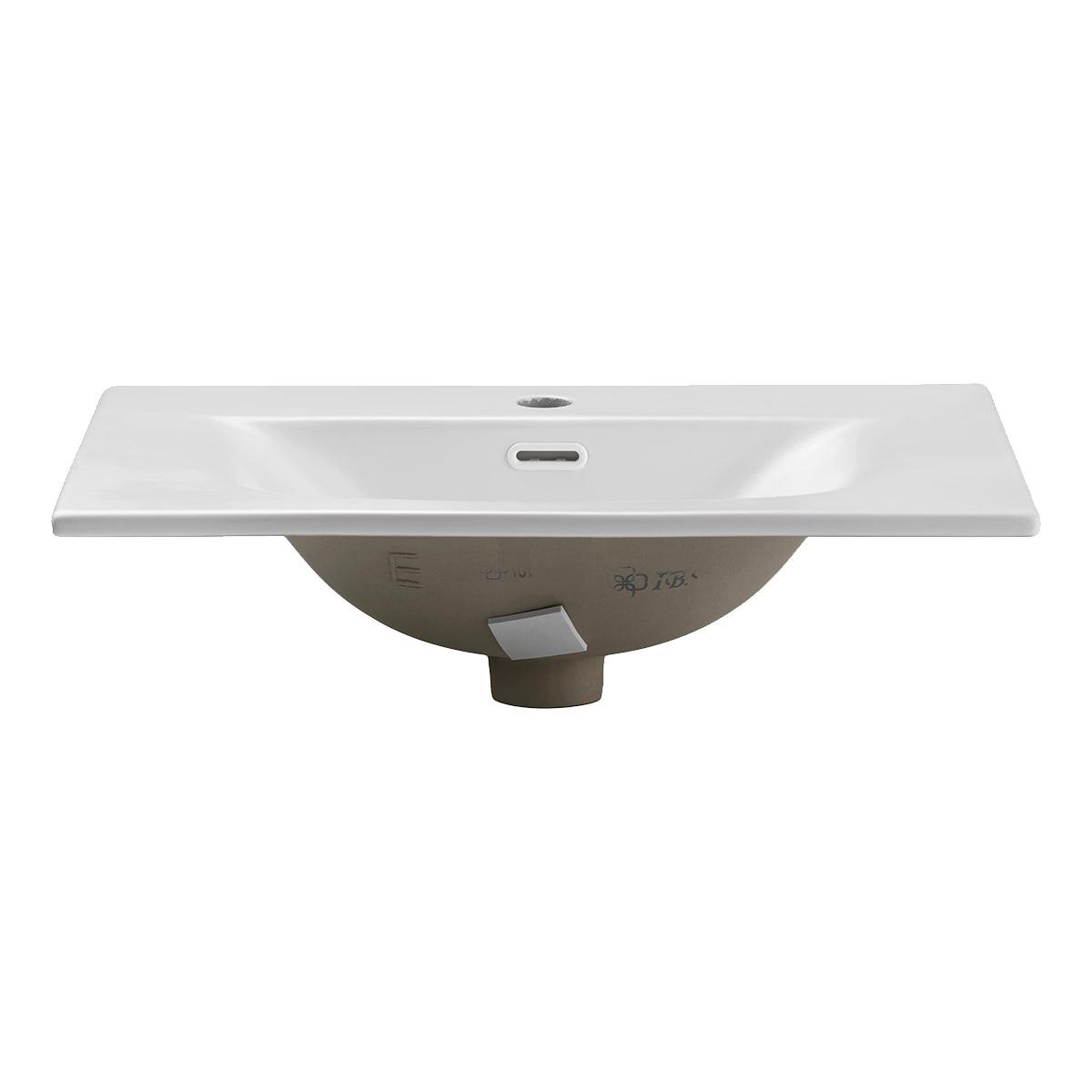 WASCHTISCH 60.2cm Isaline Helle Eiche - Braun, Holzwerkstoff (60.2/57/46cm) - Petits-meubles