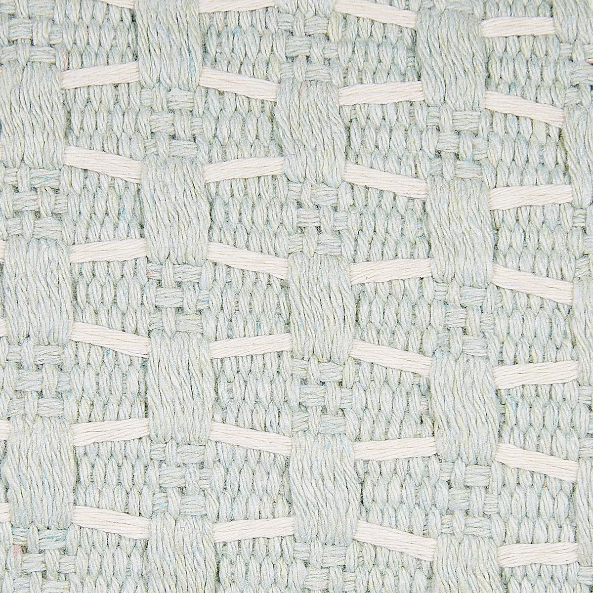 DEKOKISSEN 2er-Set Mintgrün 45/25 cm Hakone - Mintgrün, Textil (45/25cm) - Beliani