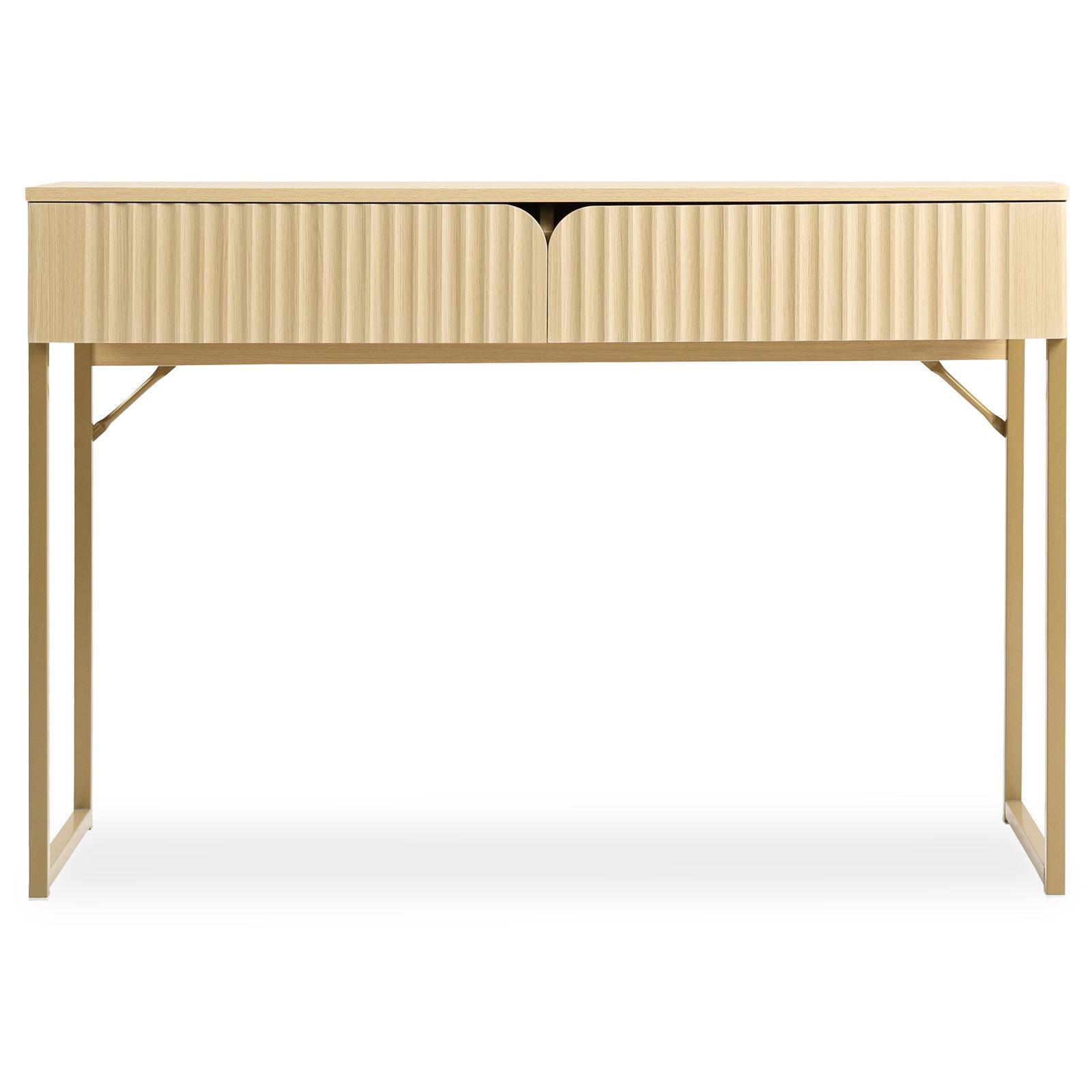 KONSOLENTISCH FRIBO Eiche - Eichefarben, Holzwerkstoff (40/110/75cm) - IDIMEX