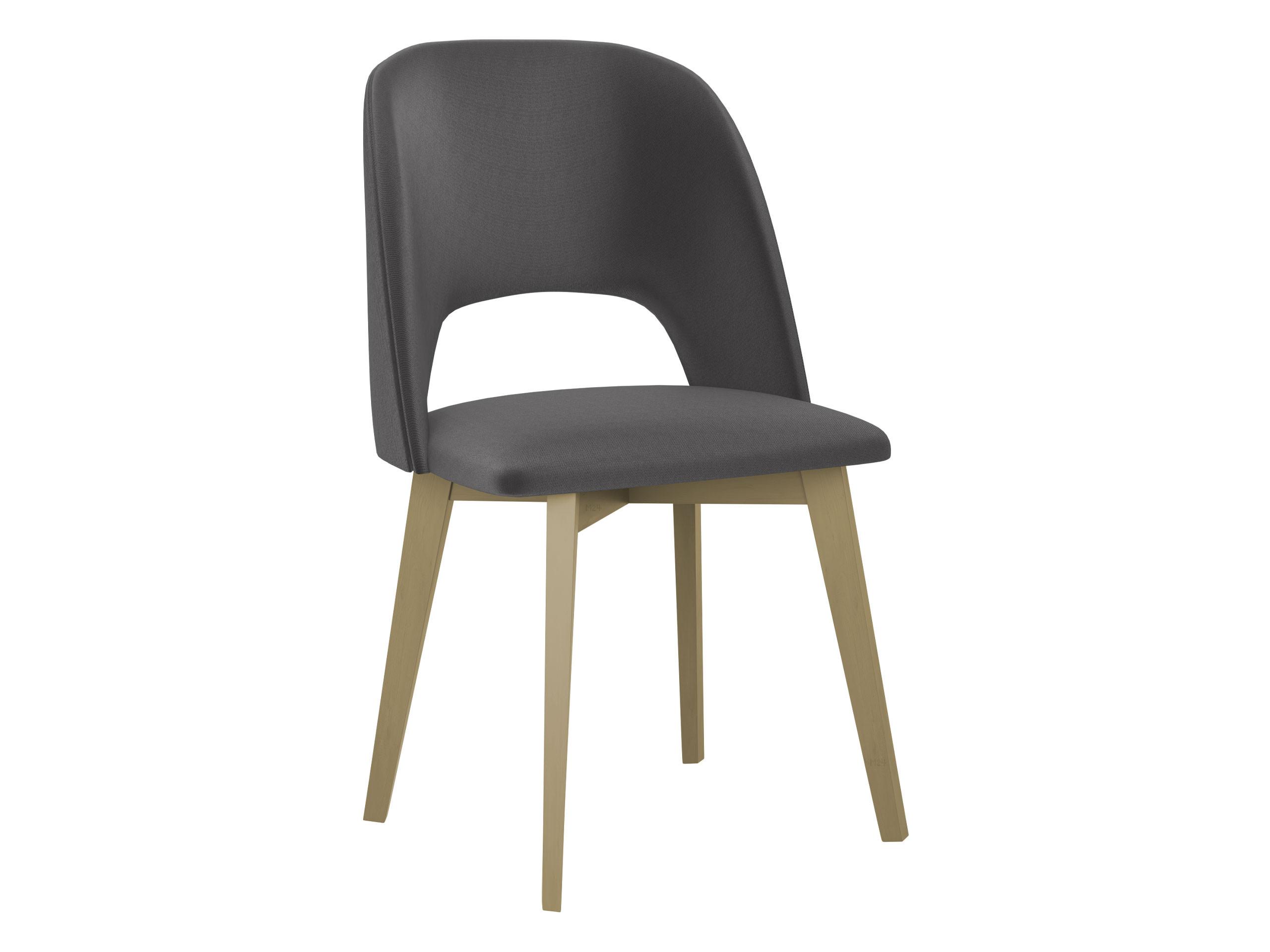 STUHL Monti 4, Holzfarbe: Sonoma - Eichefarben/Dunkelgrau, Holz (48/83/54cm) - MIRJAN24