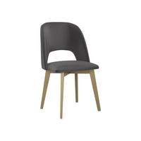 STUHL Monti 4, Holzfarbe: Sonoma - Eichefarben/Dunkelgrau, Holz (48/83/54cm) - MIRJAN24