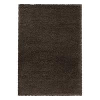 HOCHFLORTEPPICH SALZACH, einfarbig, Braun, 280 x 370 cm - Braun, Textil (370/280cm) - KADIMA DESIGN