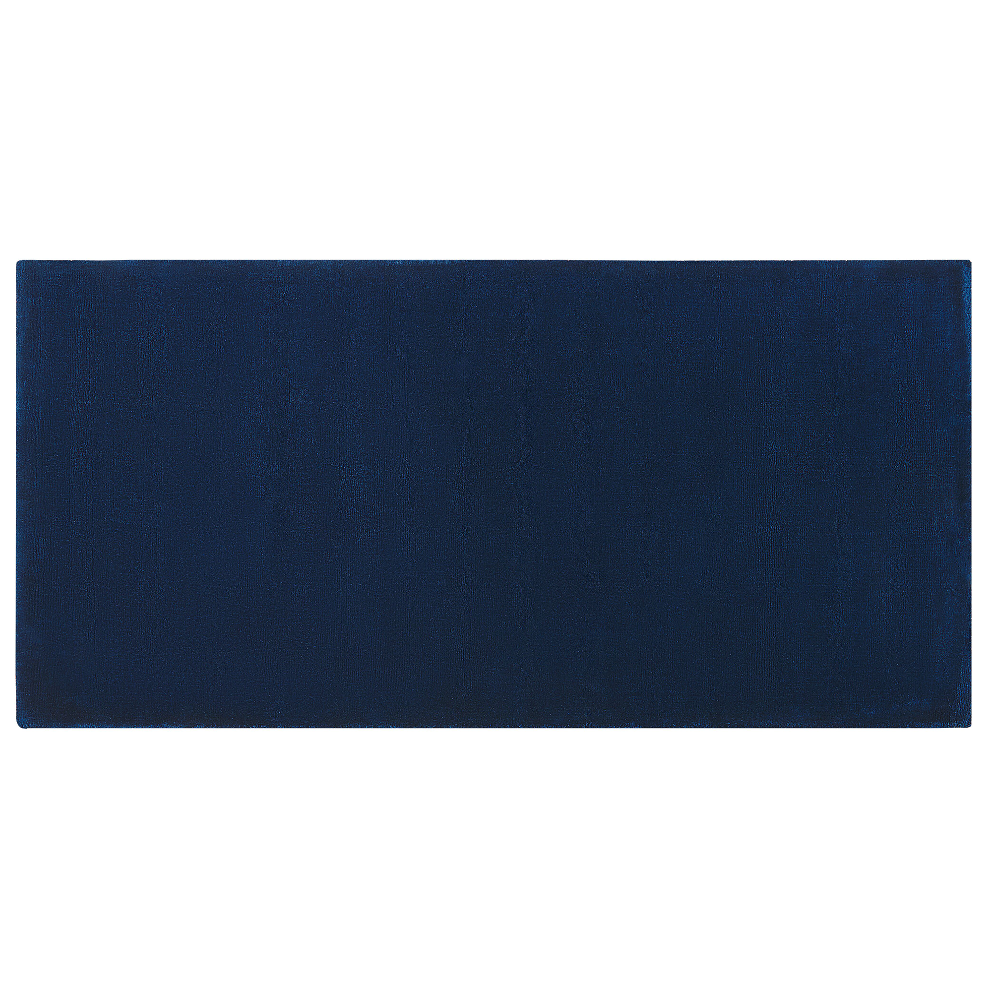 KURZFLOR-TEPPICH Gesi II 150/80 cm - Blau, Naturmaterialien (80/150cm) - Beliani