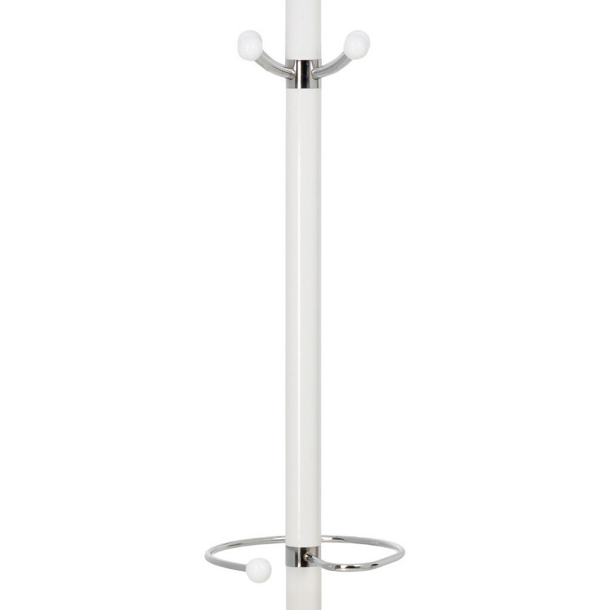 GARDEROBE aus metall 36x172cm - Weiß, Metall (36/172/36cm) - Wanderlust
