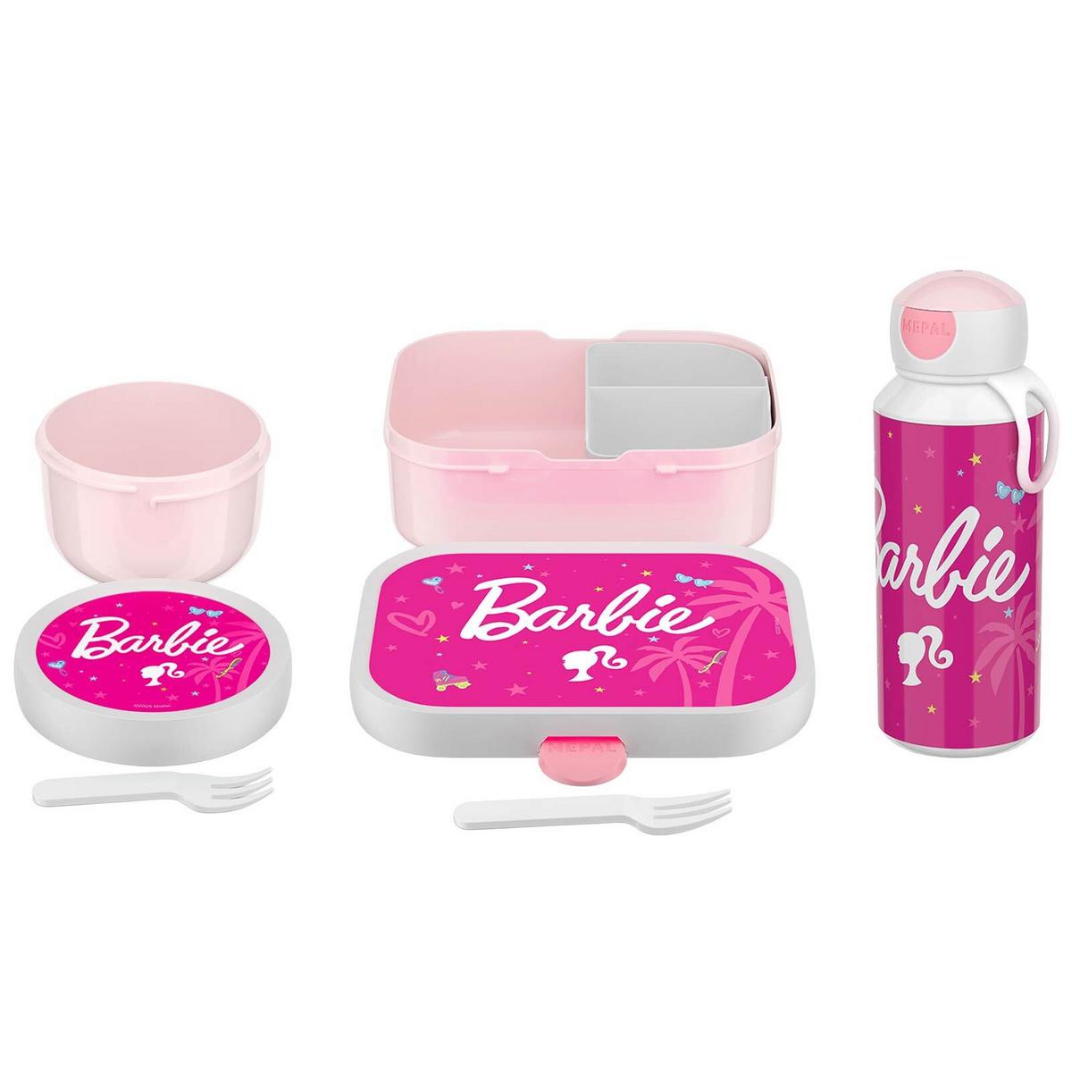 LUNCHSET Campus Barbie 3-tlg. - Pink, Kunststoff (6.8/24.4/24cm) - Mepal