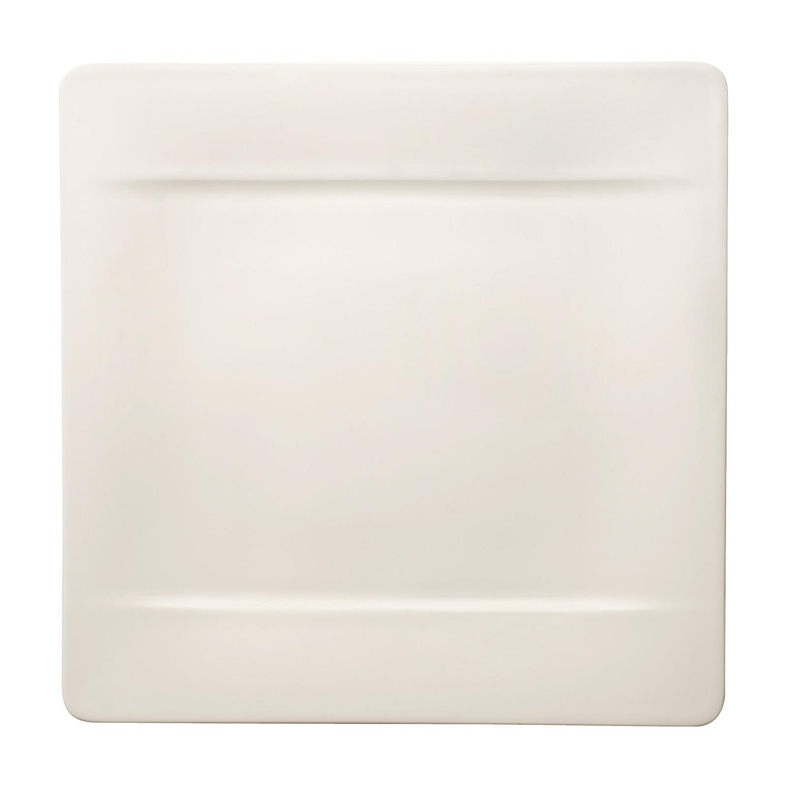 GOURMETTELLER Modern Grace weiß 31 x 31 cm - Weiß, Keramik (31cm) - Villeroy & Boch