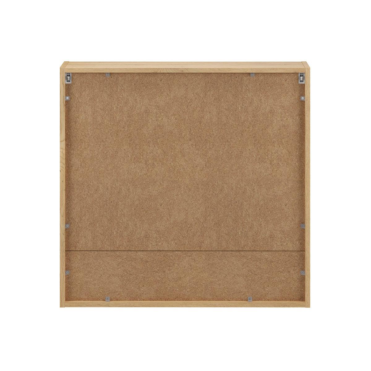 SPIEGELSCHRANK Edmé Holz - Braun, Holzwerkstoff (80/76.8/18.8cm) - Petits-meubles
