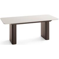 ESSTISCH Riven rechteckig ausziehbar verlängerbar mit Butterfly-Auszug, Kaschmir 180-276/90/76 cm - Kaschmir/Beige, Holzwerkstoff/Metall (90/276/76cm) - WFL GROUP