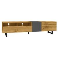BEISTELLTISCH Vintage 180 cm - Braun, Holz (38/50/180cm) - Urban Meuble