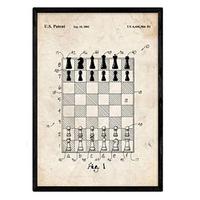 POSTER Vorstand & Chips Patent A3 Rahmenlos - Klar, Papier (29.7/5/42cm) - Nacnic