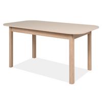 ESSTISCH samt, Riva Eiche 160/200 cm, Küchentisch ausziehbar - Eichefarben/Beige, Holzwerkstoff (90/160/76cm) - Furn.Design