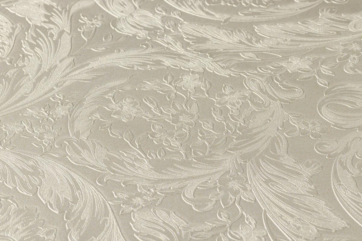 VLIESTAPETE Weiß 53/1005 cm - Beige, Textil (70/1cm) - KUNSTLOFT