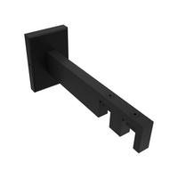 TRÄGER FÜR GARDINENSTANGEN INNENLAUF 14x35 mm, Smartline 2-läufig lang, Schwarz - Schwarz, Metall (14.5/6.5/4.5cm) - INTERDECO