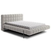 BOXBETT 180/200 Ezio Grau - Grau, Holz (180/200cm) - Petits-meubles