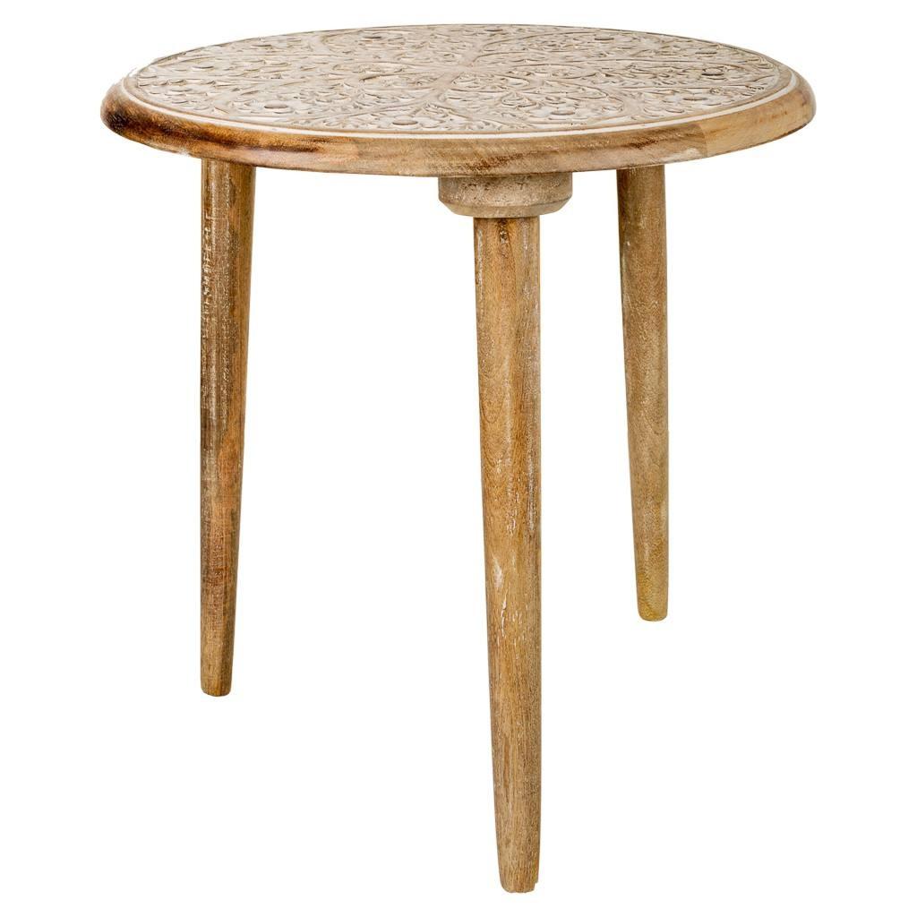 COUCHTISCH aus holz 45x45x45cm - Braun, Holz (45/45/45cm) - Wanderlust