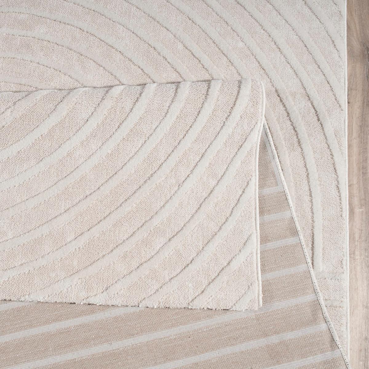 FLACHWEBETEPPICH Boho Creme 230 x 320 cm - Creme, Kunststoff (230/320cm) - TT Home