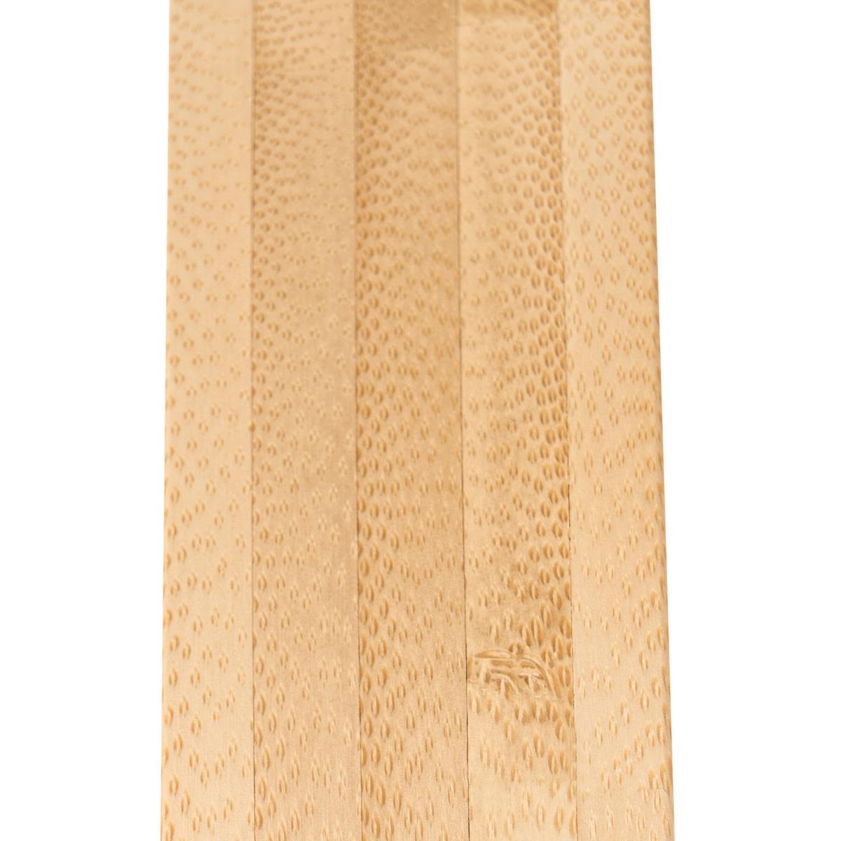 ECKREGAL Bambus Hellbraun Illampu - Braun, Holz (34/77/23cm) - Beliani