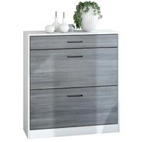 SCHUHSCHRANK Elvas Front in Avola-Anthrazit - Anthrazit, Holzwerkstoff (89/95.5/27cm) - Vladon