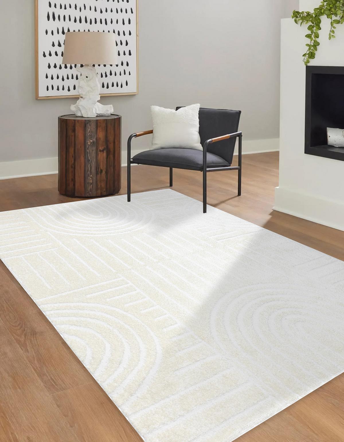 TEPPICH Mode 200/290 cm - Creme, Textil (200/290cm) - rugsX