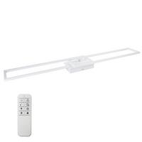LED-DECKENLEUCHTE Lundquist 18.5/102.5/7.3cm - Weiß, Metall (102.5/18.5/7.3cm) - Nettlife