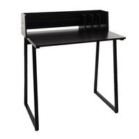 SCHREIBTISCH eckig Schwarz - Schwarz, Metall (51/82/94cm) - MCW