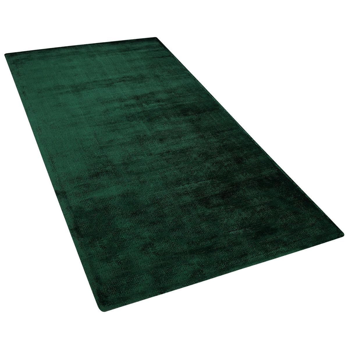 KURZFLOR-TEPPICH Gesi II 150/80 cm - Grün, Naturmaterialien (80/150cm) - Beliani