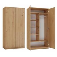 KLEIDERSCHRANK Artisan 90/180/50 - Eiche Artisan, Holzwerkstoff (90/180/50cm) - RAUMHIRSCH FURNITURE