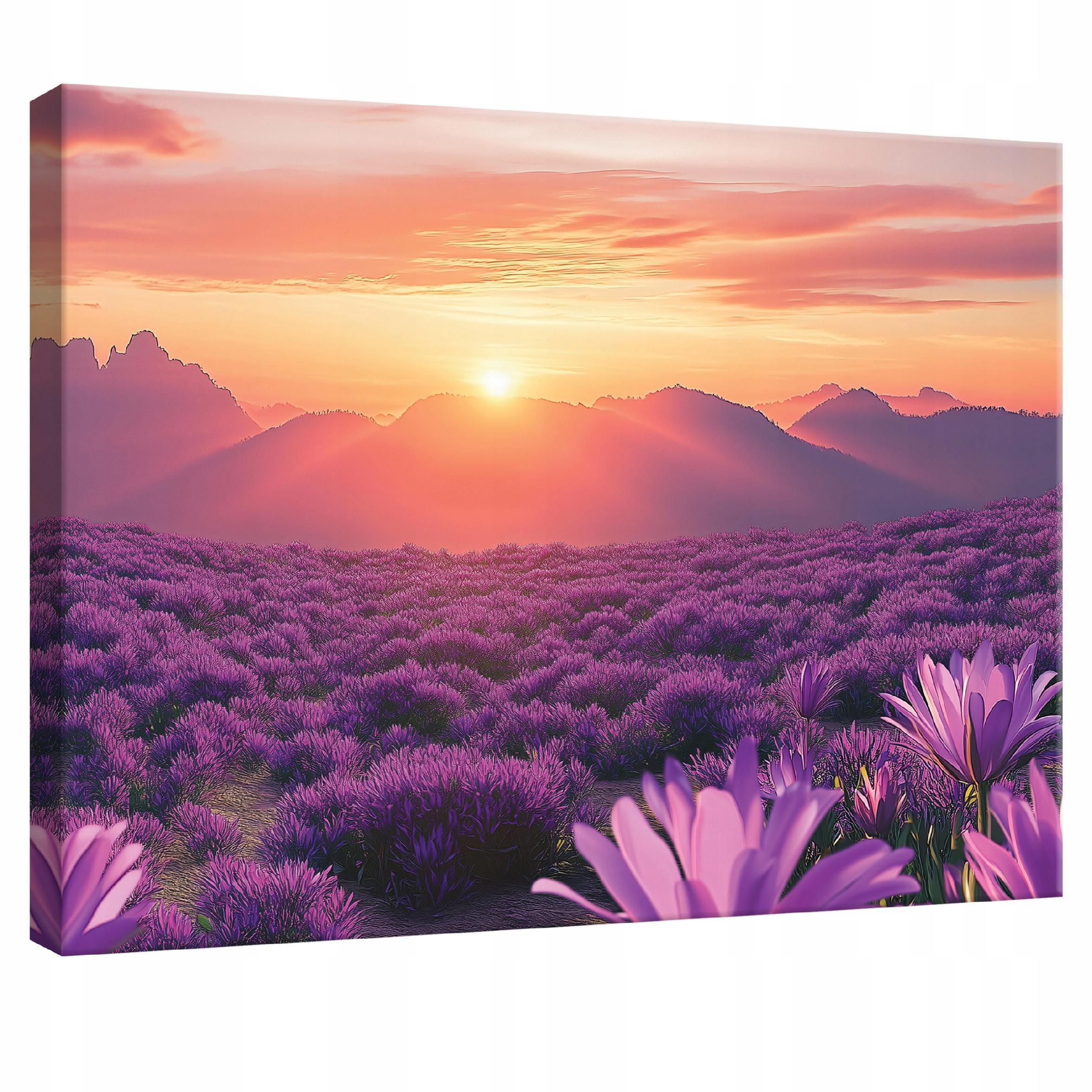 WANDBILD Berge Natur Landschaft Modern 60x40 - Multicolor, Holzwerkstoff (60/40cm) - Wallarena